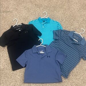 Under Armour Golf Shirts YL